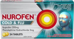Nurofen Cold & Flu Multi-symptom Relief Tablets 24 tab.webp