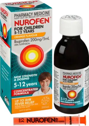 Nurofen for Children Orange 5-12yo - 200ml