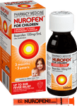 Nurofen for Babies Package Strawberry Flavour