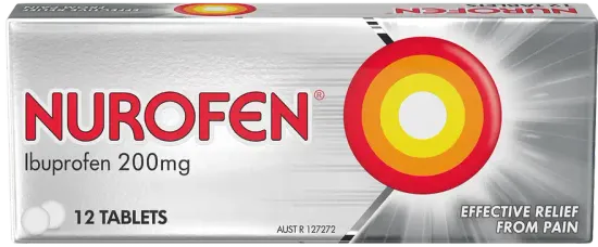 Nurofen Pain & Inflammation Relief Tablets 200mg - 12 tablets